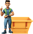 9 Cubic Metres Skip Bin