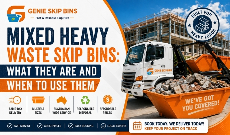 Mixed Heavy Waste Skip Bins: What They Are and When to Use Them